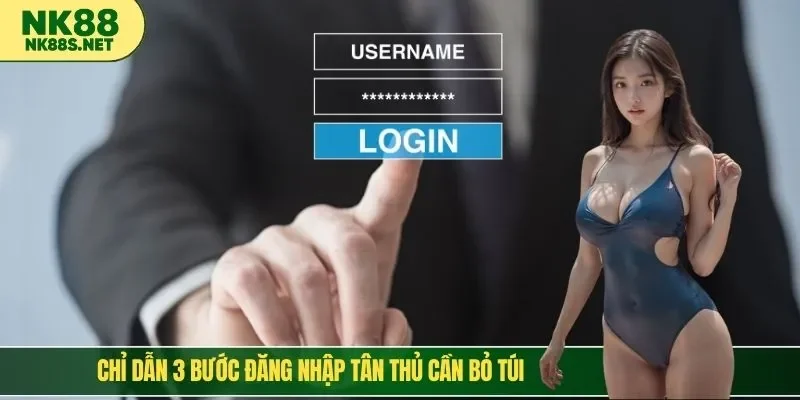 Chỉ dẫn 3 bước đăng nhập tân thủ cần bỏ túi