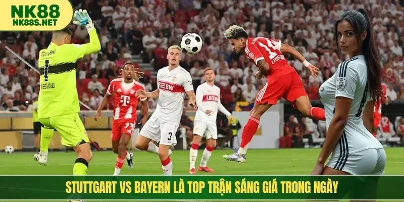 Stuttgart vs Bayern là top trận sáng giá trong ngày