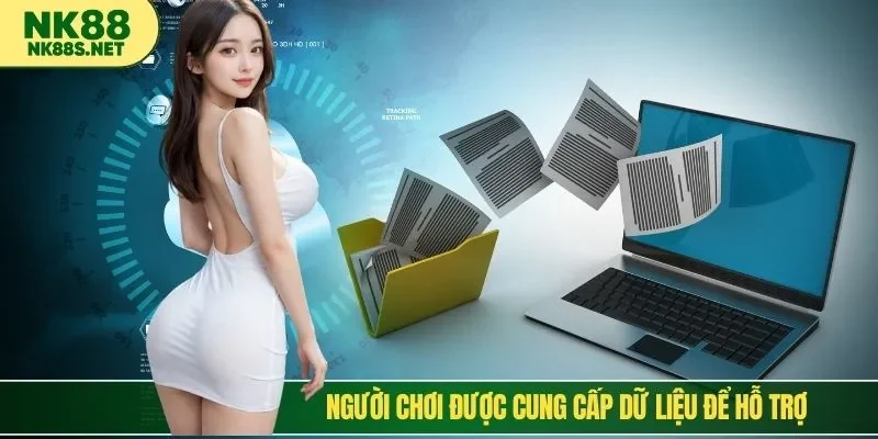 Người chơi được cung cấp dữ liệu để hỗ trợ