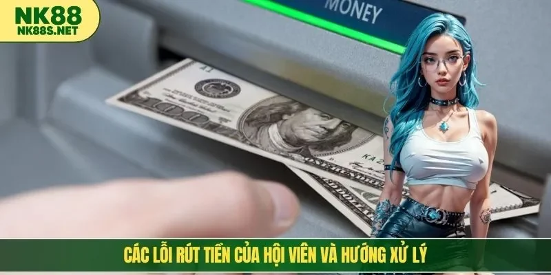 Các lỗi rút tiền của hội viên và hướng xử lý