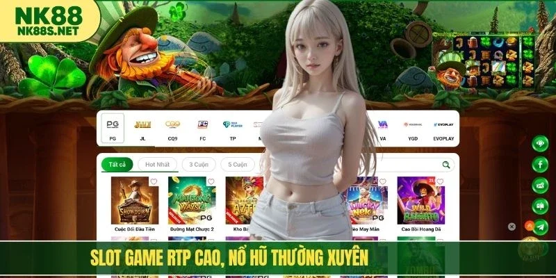 Slot game RTP cao, nổ hũ thường xuyên