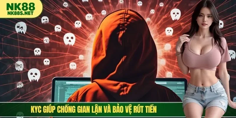 KYC giúp chống gian lận và bảo vệ rút tiền